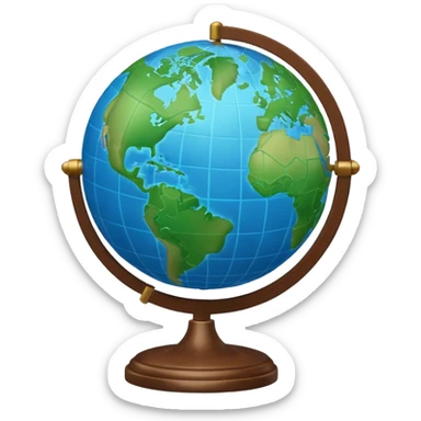 world emoji sticker