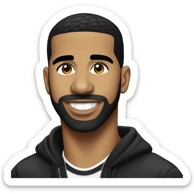 Drake Rapper sticker
