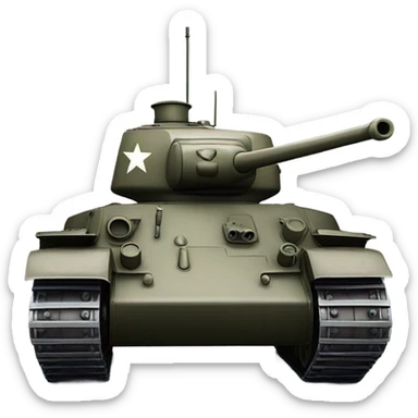 Tank t-34 sticker
