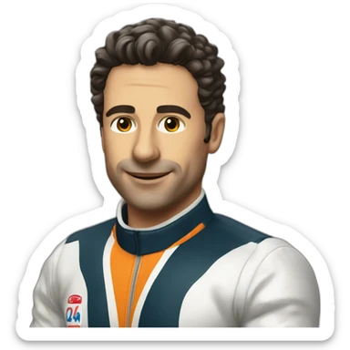 Oscar Piastri in racesuit sticker