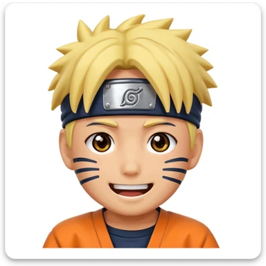 Hasme un emojin de naruto enamorado  sticker