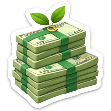 more money sticker