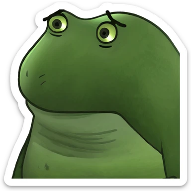 A skinny guy with a fat girl sticker