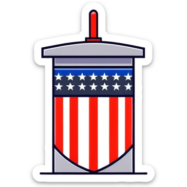 Festive Memorial Day  sticker