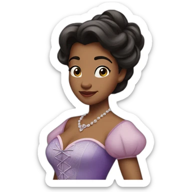 disney Princess with hips sticker