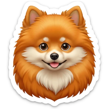 pomeranian sticker