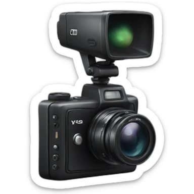 black magic camera sticker