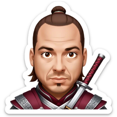 Resolute Samurai sticker