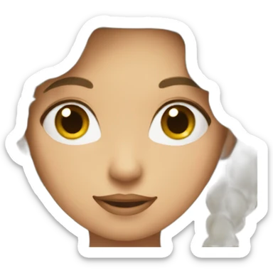 nuve voladora sticker