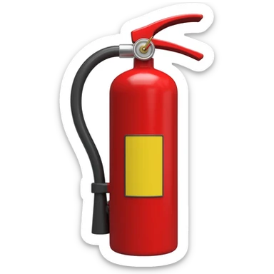 Fire Extinguisher sticker