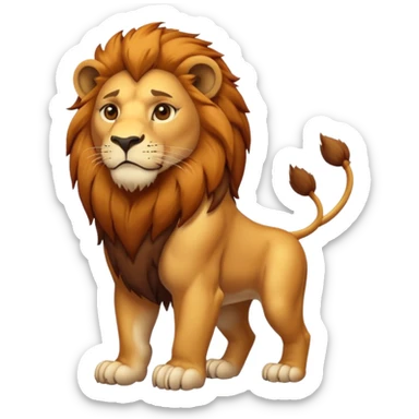 Lion eta  sticker