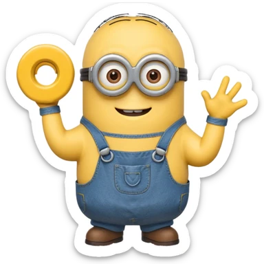 Minion sticker