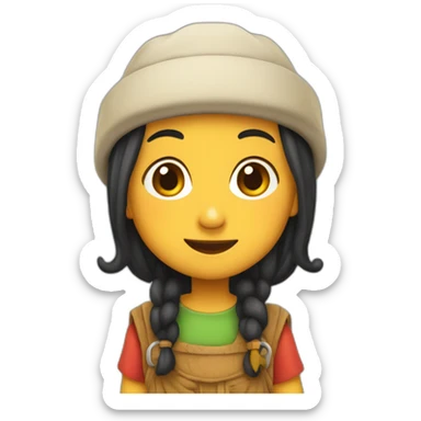 chilindrina from chavo del ocho sticker