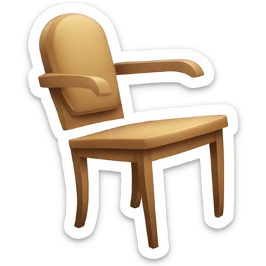 Chair broken sticker