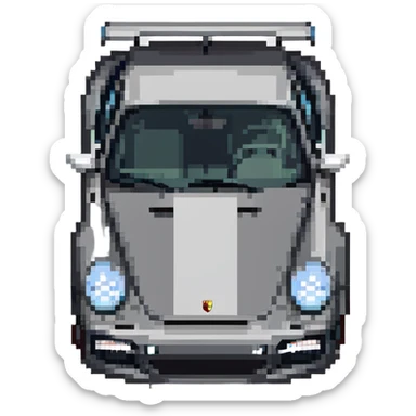 Porsche 911 Turbo S sticker