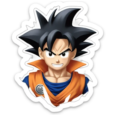 Goku ultra instinto sticker