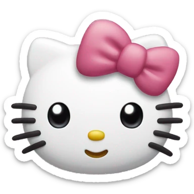 hello kitty  sticker