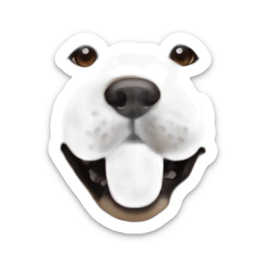 Chow chow, furry shiny dog cute, realistic, young, from far sticker