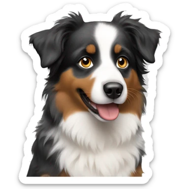 Mini Australian shepherd  sticker