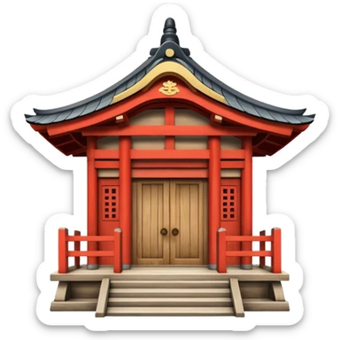 Shinto Shrine sticker