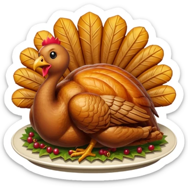 Thanksgiving sticker