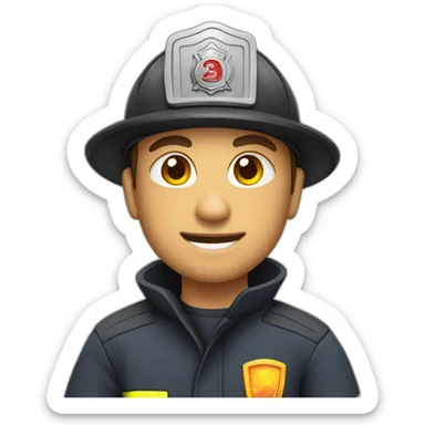 firefighter sticker