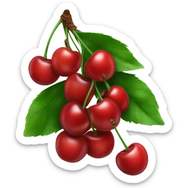 Cherry sticker