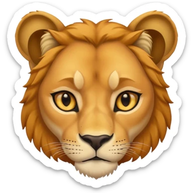 Lioness sticker