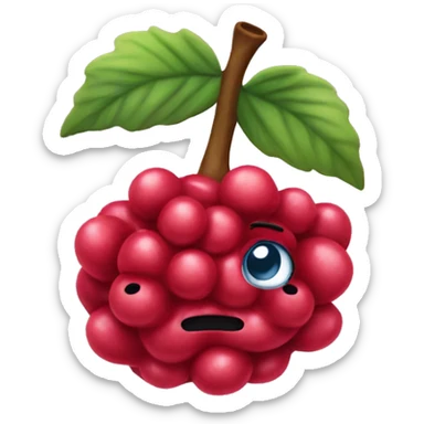 berry gummmy sticker
