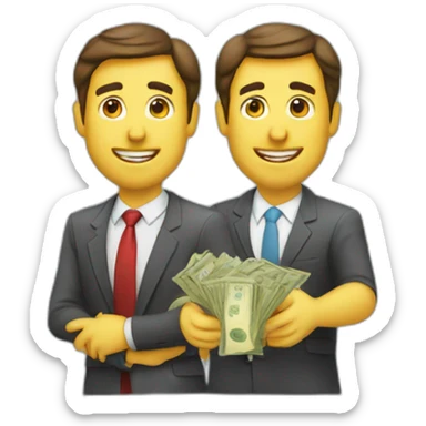 Investors investing into Spanish real estate sticker