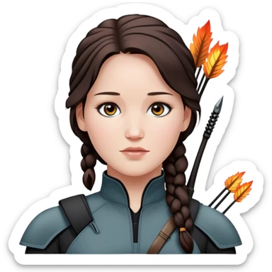 katniss root sticker