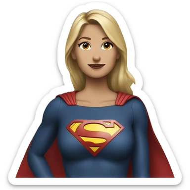 sUPERgirl sticker