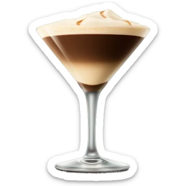 espresso martini with baileys sticker