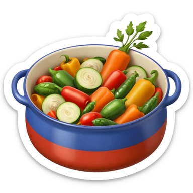 ratatouille dish sticker