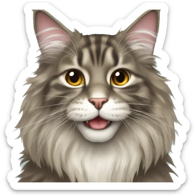 Maine coon sticker