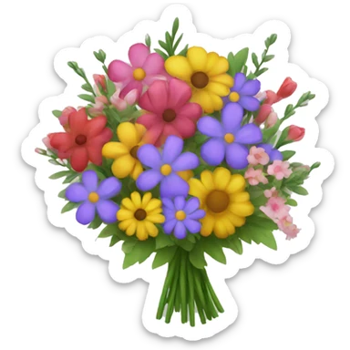 Flowers bouquet  sticker