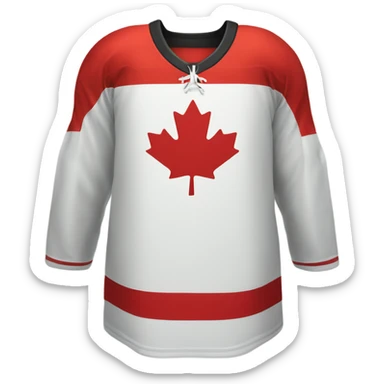 Hockey jersey Canada sticker