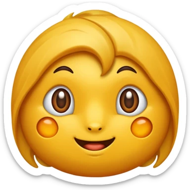 hnědý kůň s flekama na zádi s bílou hlavou sticker