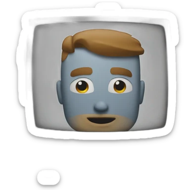 Titan tv man sticker