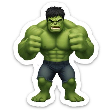 hulk  sticker