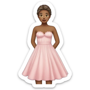 Vestido de baño sticker