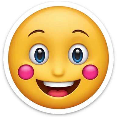 lovely weird emoji sticker
