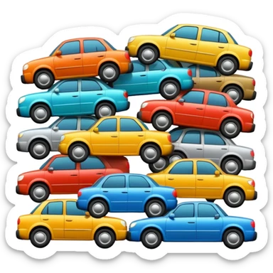 create an emoji to represent traffic sticker