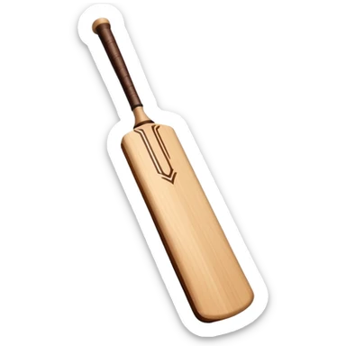 Cricket bat sticker