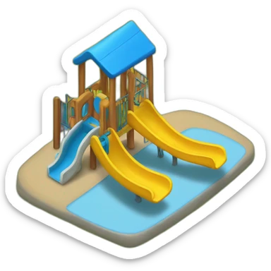 playground slide sticker