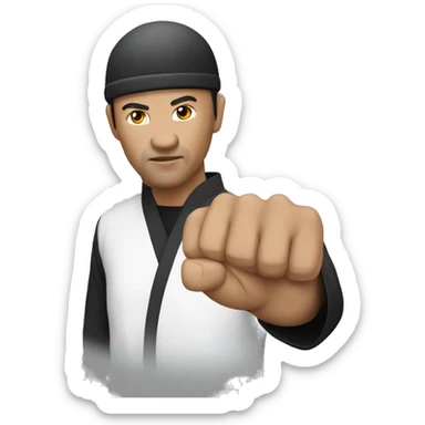 Wing chun master sticker