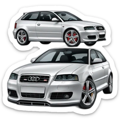 Audi S3 8L sticker
