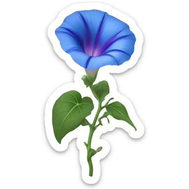 Morning Glory sticker