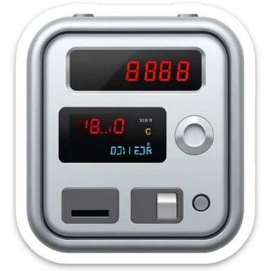 electricity meter. smart meter. smart home device. no numbers. no text. sticker
