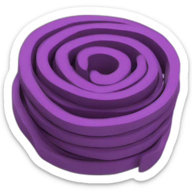 Plasticine 35mm film coil sticker